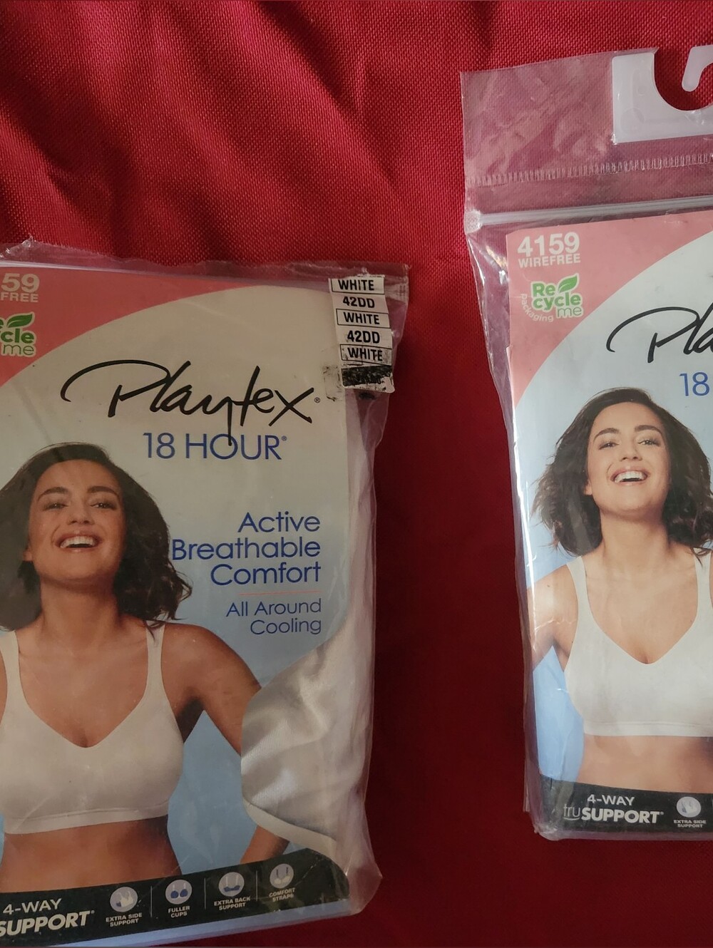 2 Playtex Bras